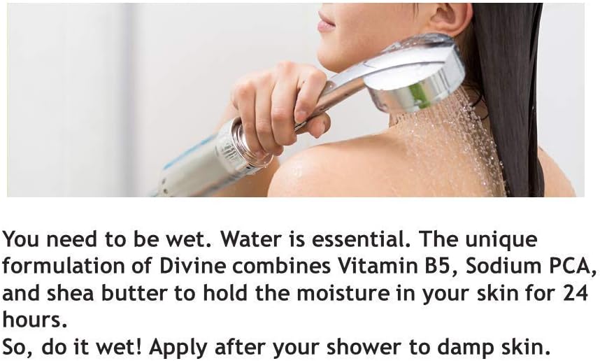 Divine Skin Hydrator in Shower Body moisturizer 8.5 oz