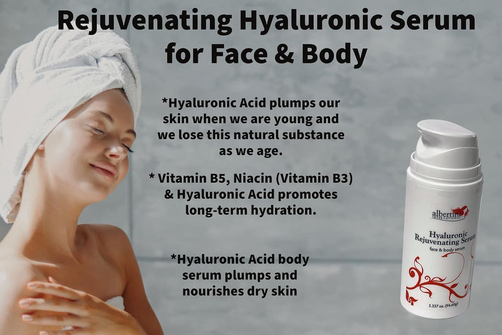 Hyaluronic Rejuvenating Serum for Face & Body 3.34 oz