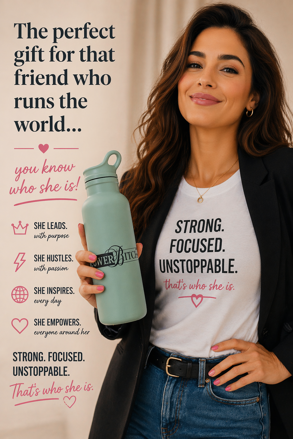 17 Oz. Hailey Recycled Stainless Steel Bottle